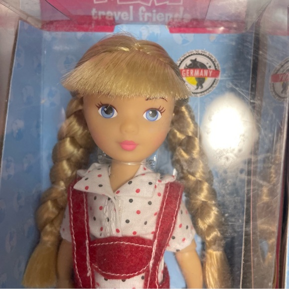 Three Madame Alexander Play Travel Friends Dolls 8" Germany Ireland France - Picture 11 of 11